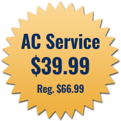 AC Service $39.99 - Reg. $66.99