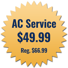AC Service $49.99 - Reg. $66.99